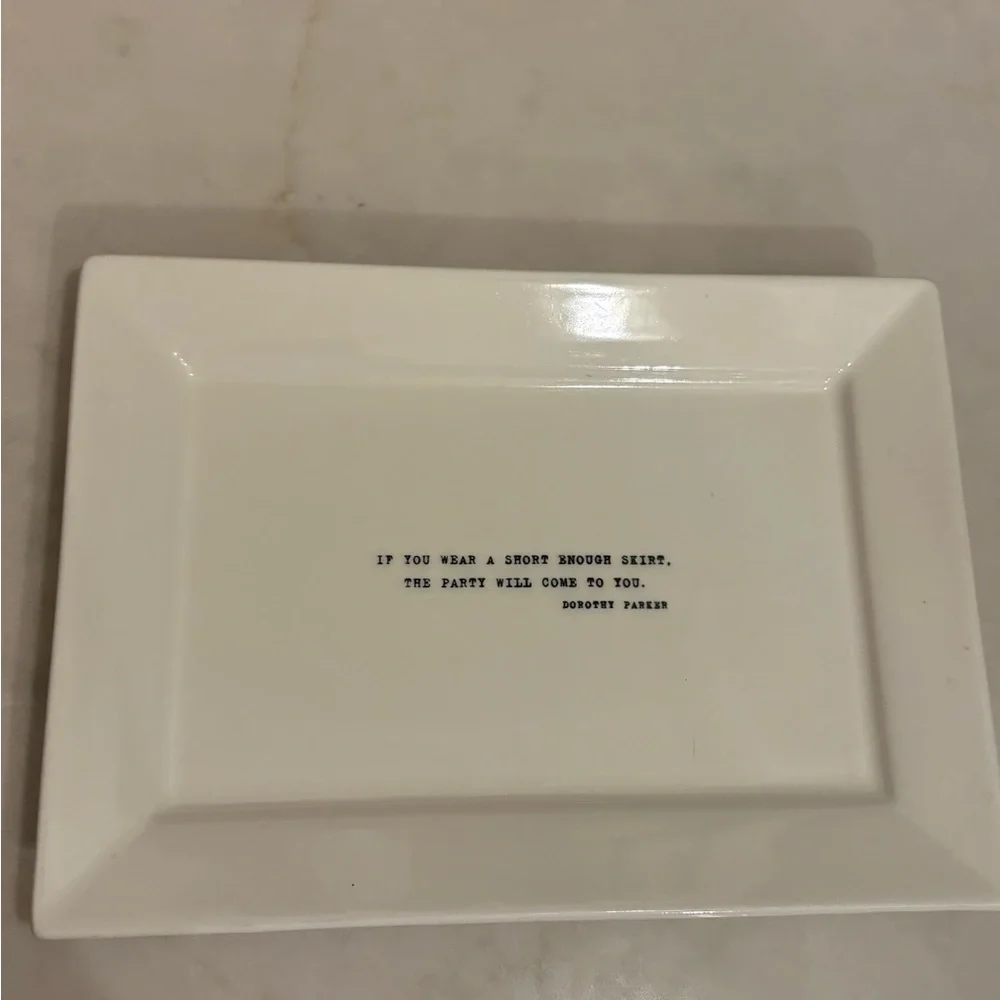 Restoration Hardware Plate